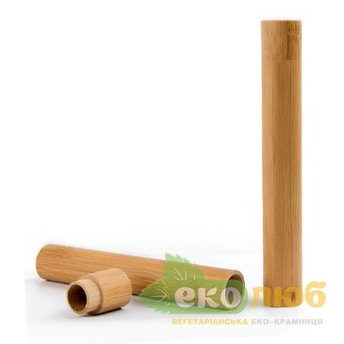 Бамбуковый футляр для зубной щетки