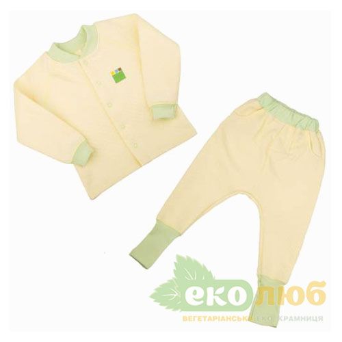 Детский комплект 2в1 (брюки, кофта) Jersey Style капитон Эко Пупс
