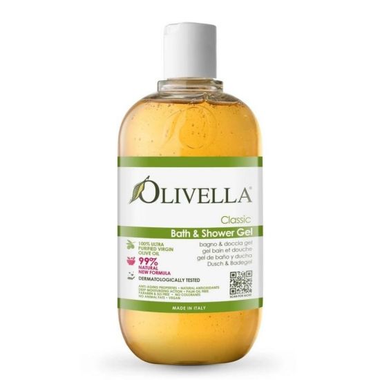 Гель для душа и ванны на основе оливкового масла Olivella