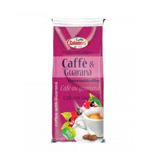 Кофе молотый органический С гуараной Salomoni