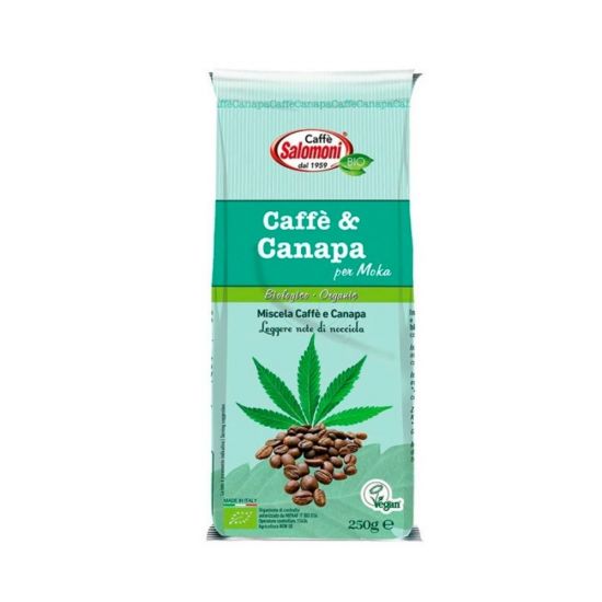 Кофе молотый органический С коноплей Salomoni