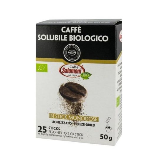 Кофе растворимый органический В стиках Salomoni