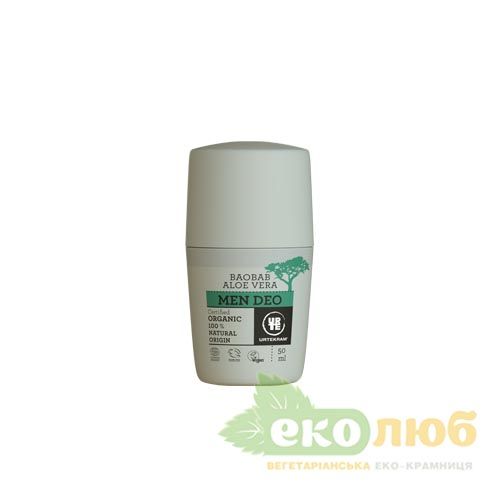Крем-дезодорант для мужчин Aloe Vera & Baobab Urtekram