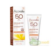 Крем для лица Солнцезащитный С эффектом пудры SPF 50 Acorelle Крем для лица Солнцезащитный С эффектом пудры SPF 50 Acorelle