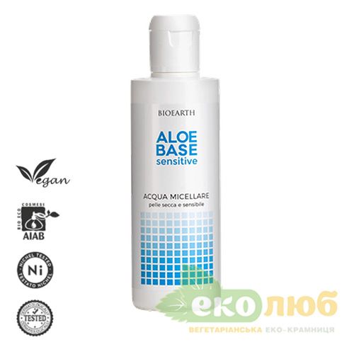 Мицеллярная вода Aloebase Sensitive Bioearth (распродажа)