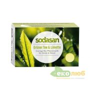 Мыло антибактериальное Green tea & Lime Sodasan Мыло антибактериальное Green tea & Lime Sodasan