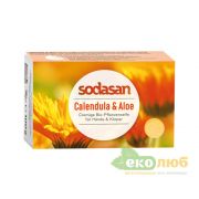 Мыло противовоспалительное Calendula & Aloe Sodasan Мыло противовоспалительное Calendula & Aloe Sodasan