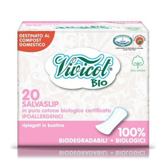 Прокладки гигиенические Ежедневные в индивидуальной упаковке Bio Vivicot