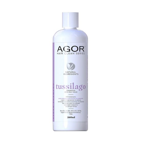 Шампунь для жирных волос и корней Tussilago Agor