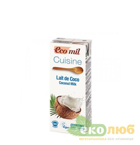 Сливки кокосовые EcoMil