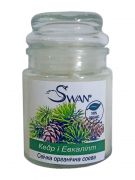 Свеча соевая Кедр и Эвкалипт Swan Свеча соевая Кедр и Эвкалипт Swan
