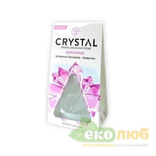 Твердый натуральный дезодорант, камень Crystal