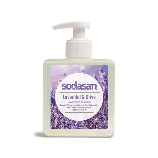 Жидкое мыло успокаивающее Lavendel & Olive Sodasan